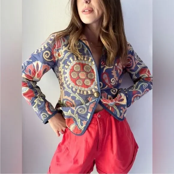 Modern Petalura Jacket Roussillon Reversible Tapestry Jacket - Picture 15 of 15